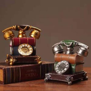 Vintage Decorative Retro Telephone Ornament