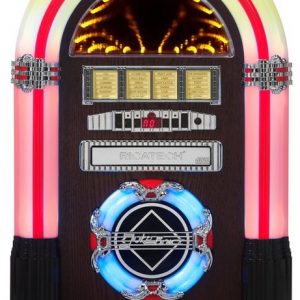 Vintage Solid Wood LED Jukebox SOLD OU