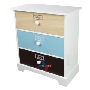 Vintage Small Deco Furniture 3 Drawers