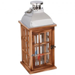 Vintage Wood and S/S Lantern