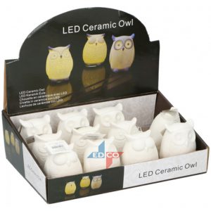 Deco LED Owl White