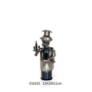 Unique Metal Wine Bottle Holder Waiter