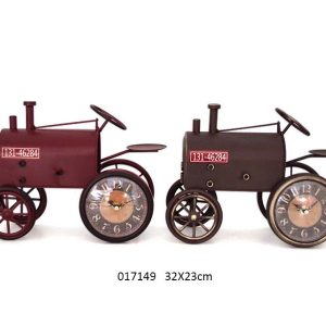 Unique Metal Old Tractor Desk Clock