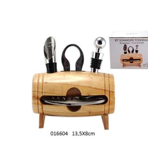 Wine Set Barrel Stainless Steel