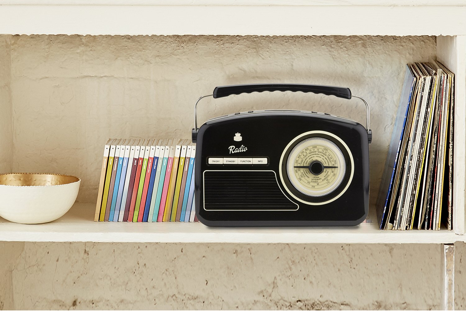 Rydell Black - Retro Digital Radios