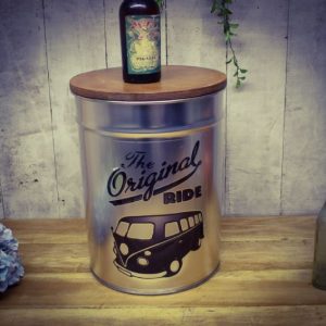 VW Camper - Retro Metal Stool
