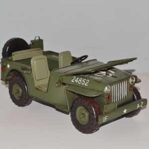 JEEP U.S.A ARMY 1940 METAL CAR COLLECTION