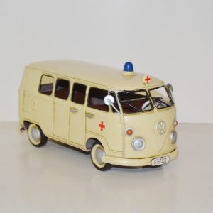 V W AMBULANCE 1966  .  METAL COLLECTION CAR 