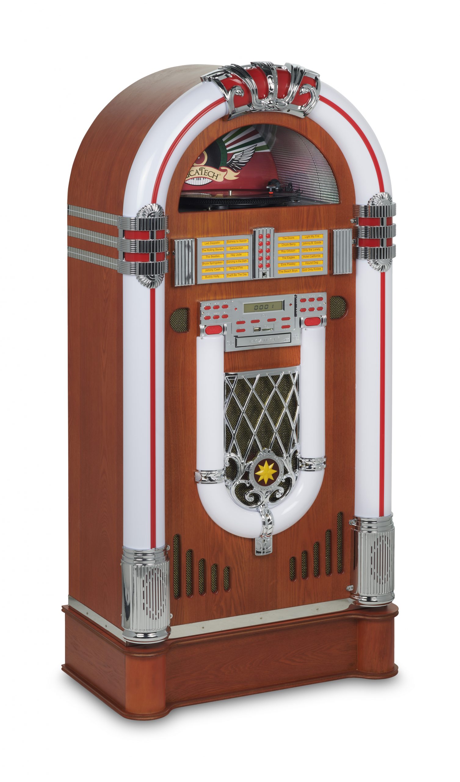 Brown Classic LED Jukebox 2021 NEW MODEL