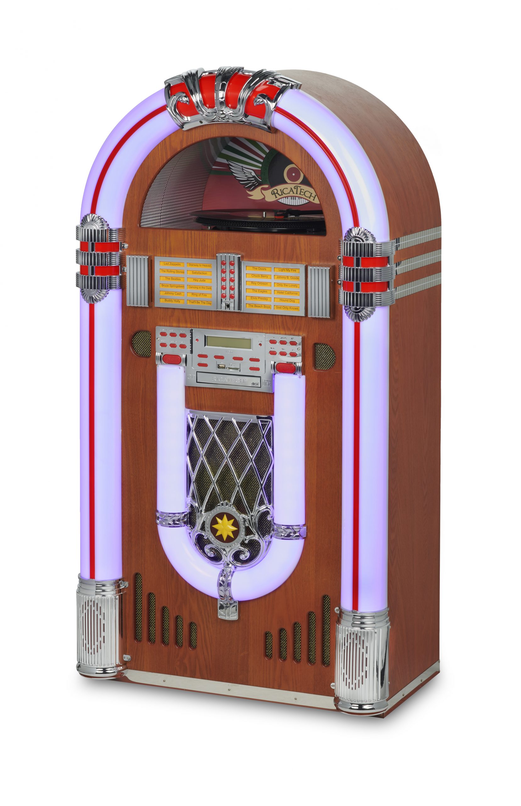 Brown Classic LED Jukebox 2021 NEW MODEL - Image 3