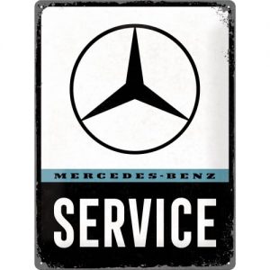 TIN METAL SIGN EMBOSSED
