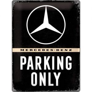 TIN METAL SIGN EMBOSSED