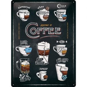 TIN METAL SIGN EMBOSSED