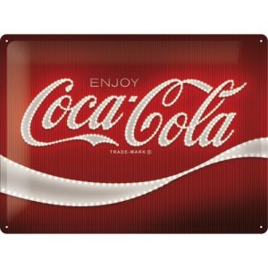 TIN METAL SIGN EMBOSSED