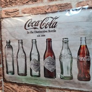 TIN METAL SIGN EMBOSSED