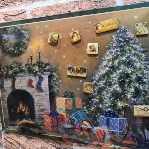 TIN METAL SIGN EMBOSSED