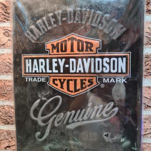 TIN METAL SIGN EMBOSSED