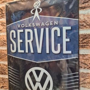 TIN METAL SIGN EMBOSSED