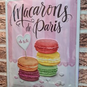 TIN METAL SIGN EMBOSSED