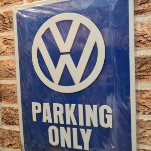 TIN METAL SIGN EMBOSSED
