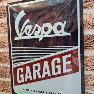 TIN METAL SIGN EMBOSSED