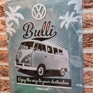 TIN METAL SIGN EMBOSSED