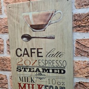 TIN METAL SIGN