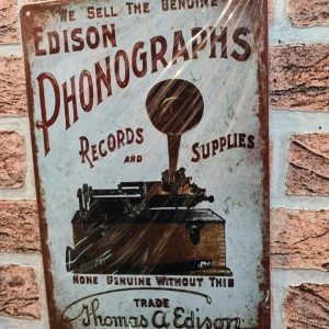 TIN METAL SIGN