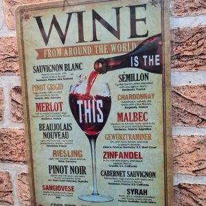 TIN METAL SIGN