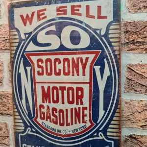 TIN METAL SIGN