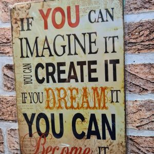 TIN METAL SIGN
