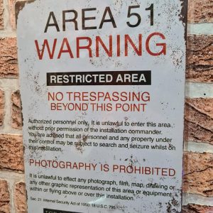 TIN METAL SIGN