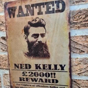 TIN METAL SIGN