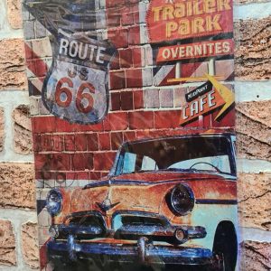 TIN METAL SIGN