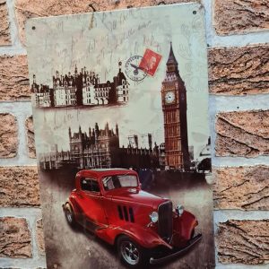 TIN METAL SIGN
