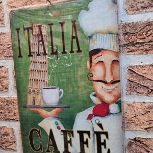 TIN METAL SIGN