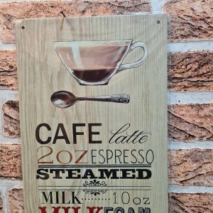 TIN METAL SIGN
