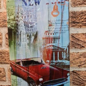 TIN METAL SIGN
