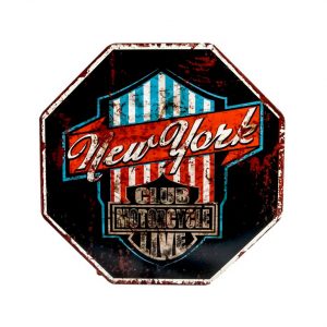 METAL SIGN OCTAGONAL