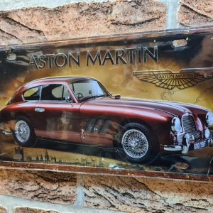 TIN METAL SIGN EMBOSSED