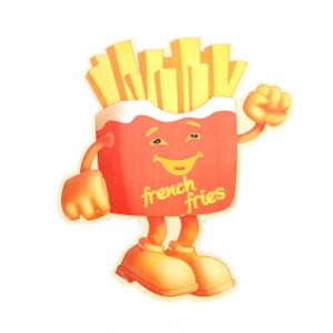 TIN METAL SIGN FRENCH FRIES