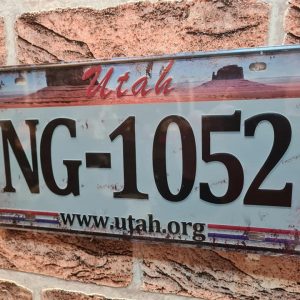 TIN METAL SIGN EMBOSSED
