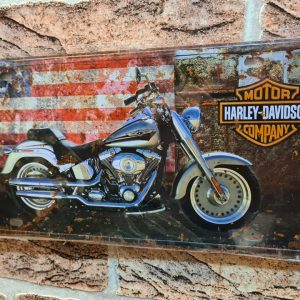 TIN METAL SIGN EMBOSSED
