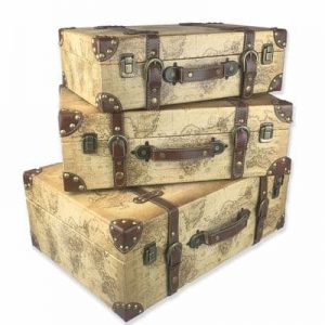 vintage suit cases in stock small