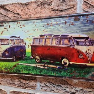 TIN METAL SIGN EMBOSSED