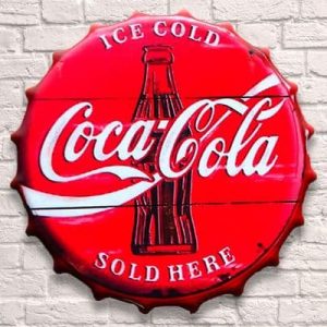 Coca Cola Huge 40cm Bottle Top