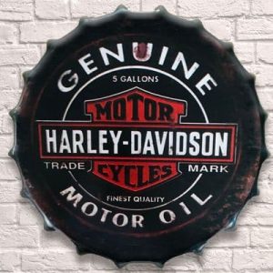 Harley Motor Oil Huge 40cm Bottle Top