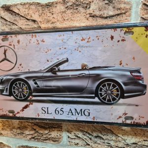 TIN METAL SIGN EMBOSSED