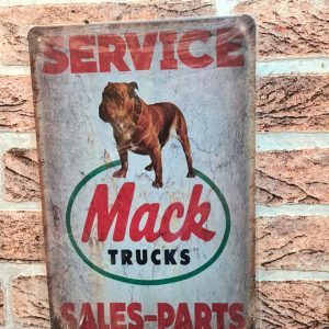 TIN METAL SIGN