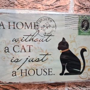 TIN METAL SIGN